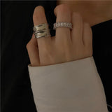 CC Bridal Wedding Engagement Rhinestone Rings Fine Jewelry