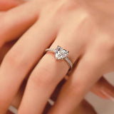 Heart Rings for Women Wedding Engagement Bridal Jewelry