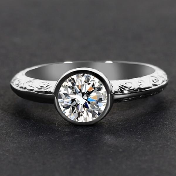 Classic Zircon Silver Women's Wedding Rings Style Ring Jewelry