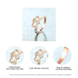 Opal Stone Engagement Ring Classic Rose Wedding Rings For Women