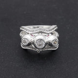 Siamese Skull Ghost Ring for Women