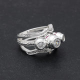 Siamese Skull Ghost Ring for Women