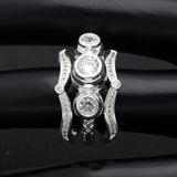 Siamese Skull Ghost Ring for Women