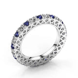 Seanlov Hollow Zirconia Ring For Women Wedding Rings