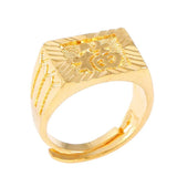 Lucky Ring Men's Luck Chinese Adjustable Ring