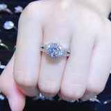 Elegant Zirconia Wedding Rings for Women