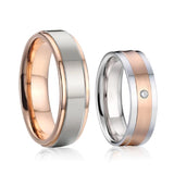 Matching Alliance Marriage Wedding Rings for Couple