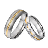 Titanium Anniversary Wedding Band Engagement Rings