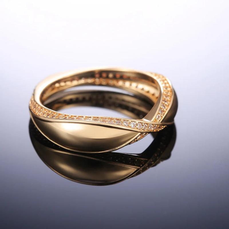 Classic Women's Wedding Ring Zircon Engagement Party Jewelry