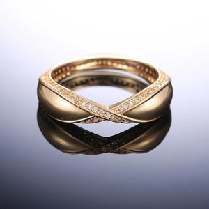 Classic Women's Wedding Ring Zircon Engagement Party Jewelry