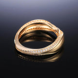 Classic Women's Wedding Ring Zircon Engagement Party Jewelry