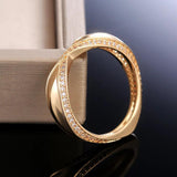 Classic Women's Wedding Ring Zircon Engagement Party Jewelry