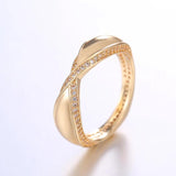 Classic Women's Wedding Ring Zircon Engagement Party Jewelry
