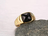 11MM Men's Stainless Steel Wedding Ring Band Engagement Jewelry