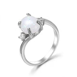 Crystal Wedding Ring for Women Austrian Ring Party