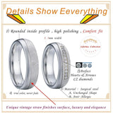 Alliances Wedding Anniversary Rings Men & Women