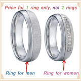 Alliances Wedding Anniversary Rings Men & Women