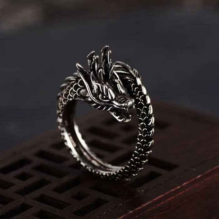 Ring Dragon Ladies Engagement Ring Men Jewelry