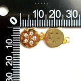 Star Pattern Round Pendant Jewelry with High Micro Pave CZ for Women