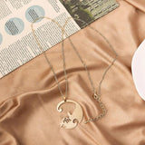 Golden Fish Animal Pendant Necklace for Women