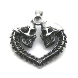 Vikings Style Wolf Love God Eye Pendant Necklace
