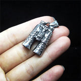 Stainless Steel Astronomy Telescope Pendant Necklace