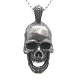 Stainless Steel Evil Skeleton Pendant Necklace