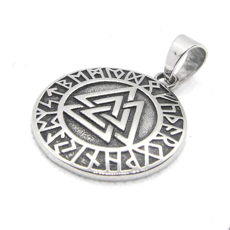 Vikings Triangle Pendant Stainless Steel Pendant