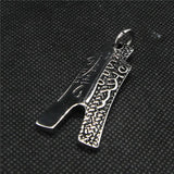 Ancient Bell Pendant Stainless Steel Jewelry Punk Bell Pendant