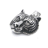 Animal Tiger Head Pendant Stainless Steel Jewelry Tiger Pendant