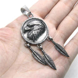 Dropship Eagle Pendant Stainless Steel Jewelry Men Boys Pendant