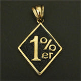 1% Biker Golden Silver Pendant Stainless Steel Polishing Hot Pendant