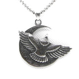 316L Stainless Steel Flying Eagle Pendant Punk Jewelry
