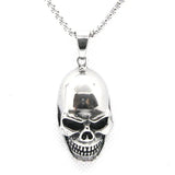 Polish Skull Pendant 316L Stainless Steel Jewelry Band