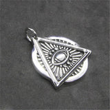 Band Party Eye Pendant Stainless Steel Jewelry God Eye Pendant