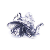 316L Stainless Steel Biker Style Elephant Pendant