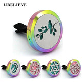 316L Stainless Steel Car Essential Oil Diffuser Pendant