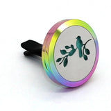 316L Stainless Steel Car Essential Oil Diffuser Pendant