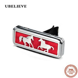 Car Aromatherapy Locket Essential Oil Stainless Steel Diffuser