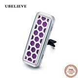 Car Air Diffuser 316L Stainless Steel Essential Oil Aromatherapy Necklace