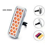 Car Air Diffuser 316L Stainless Steel Essential Oil Aromatherapy Necklace