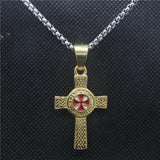 316L Stainless Steel Cross Pendant Necklace