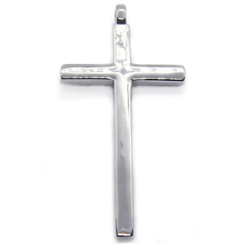 Glossy Cross Pendant 316L Stainless Steel Jewelry