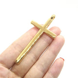 Glossy Cross Pendant 316L Stainless Steel Jewelry