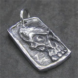 Dropship Ghost Skull Pendant Stainless Steel Rock Men Boys Skull Pendant