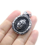 Buddha Pendant 316L Stainless Steel Buddhism Style Pendant