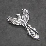 Eagle Wings Pendant Stainless Steel Biker Pendant