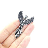Eagle Wings Pendant Stainless Steel Biker Pendant