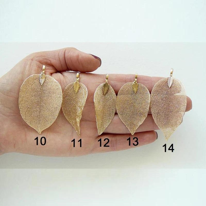 Leaf Pendant Real Leaf Pendant Nature Pendant Jewelry Personalized Jewelry