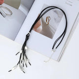 Tassel Long Necklaces Women Alloy Jewelry Pendant Necklace